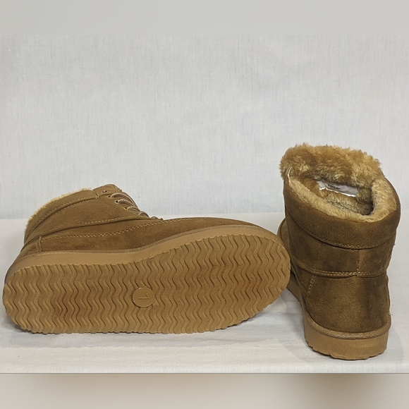 NEW Foco Mens Washington Redskins NFL Tailgate Boots Tan Sz 7 - Picture 4 of 6